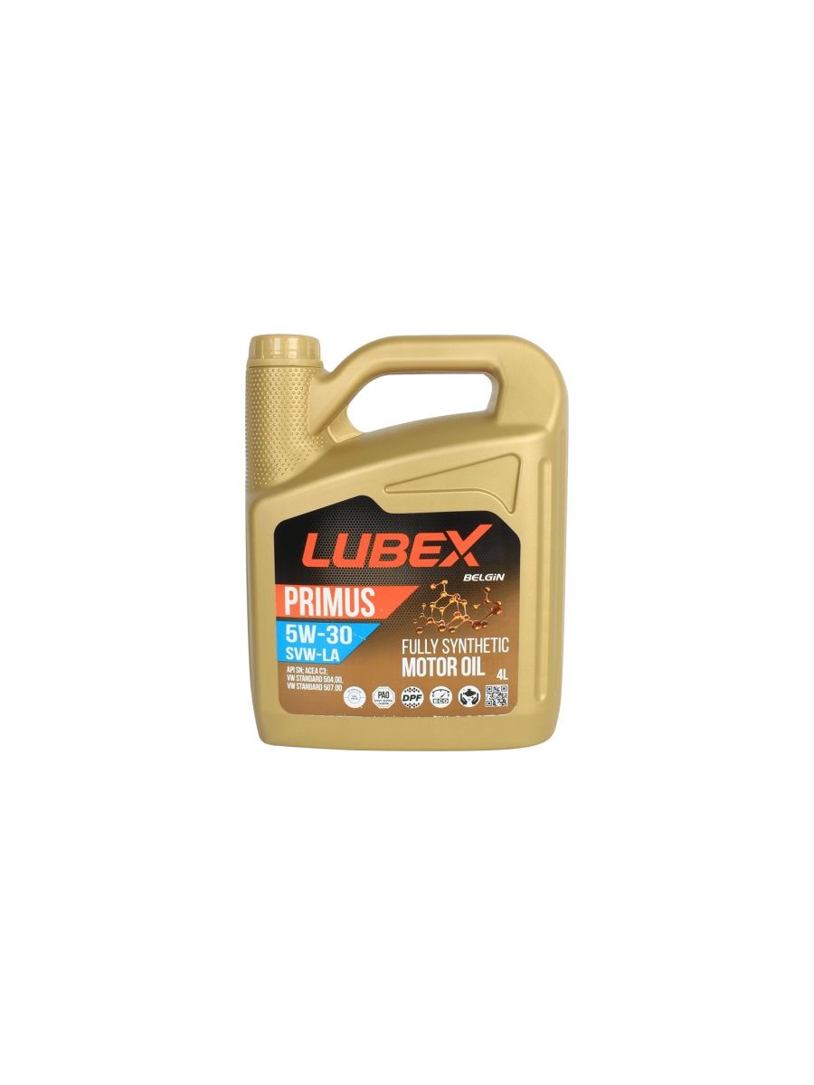 Масло моторное LUBEX PRIMUS SVW-LA 5W30 4л LO34-1334-0404