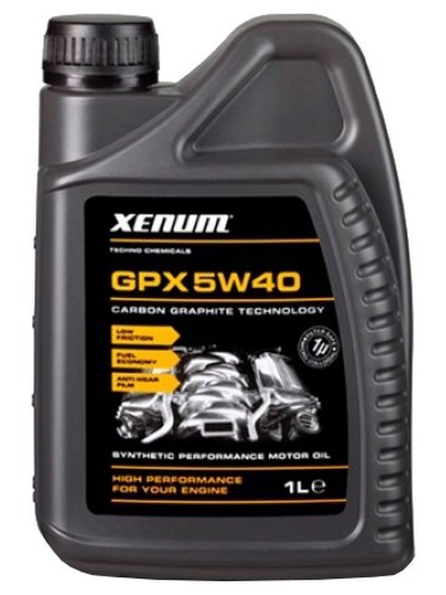 Моторное масло Xenum GPX 5W40 1л
