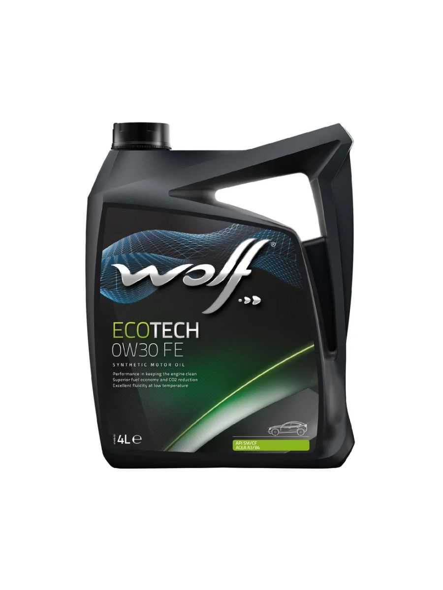 Масло моторное Wolf ecotech 0w30 FE 4л.