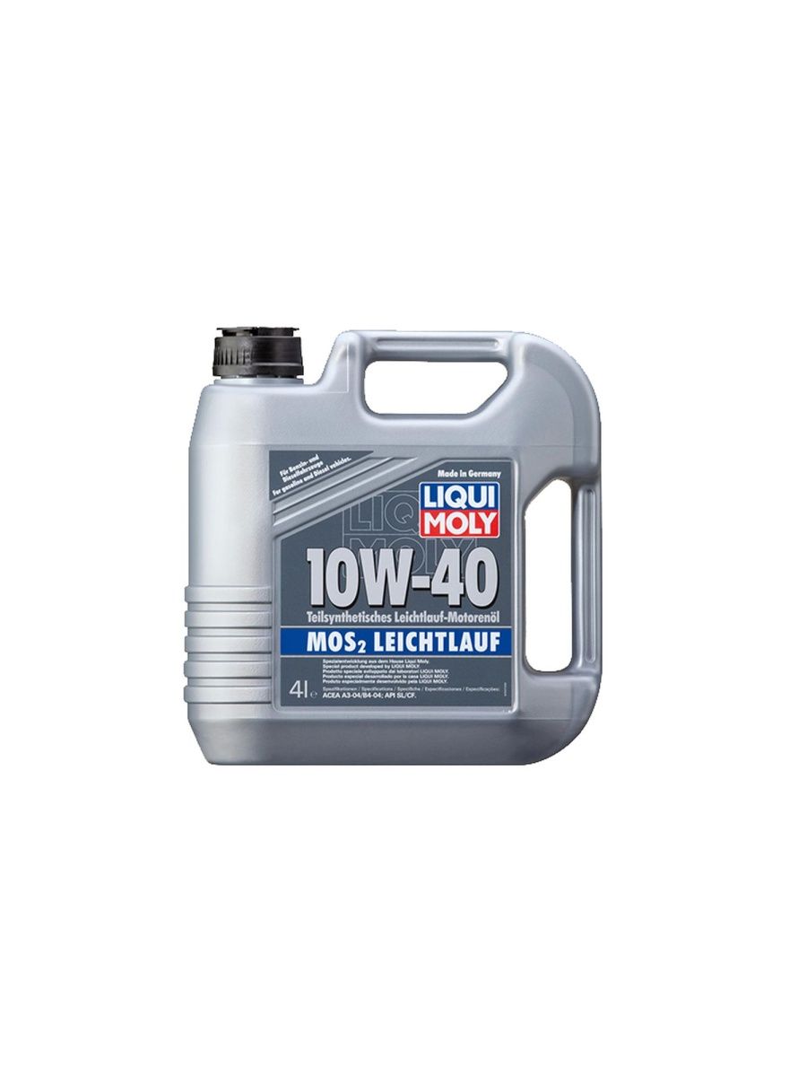 Масло моторное LIQUI MOLY MoS2 Leichtlauf 10W40 4л SLCF 1917