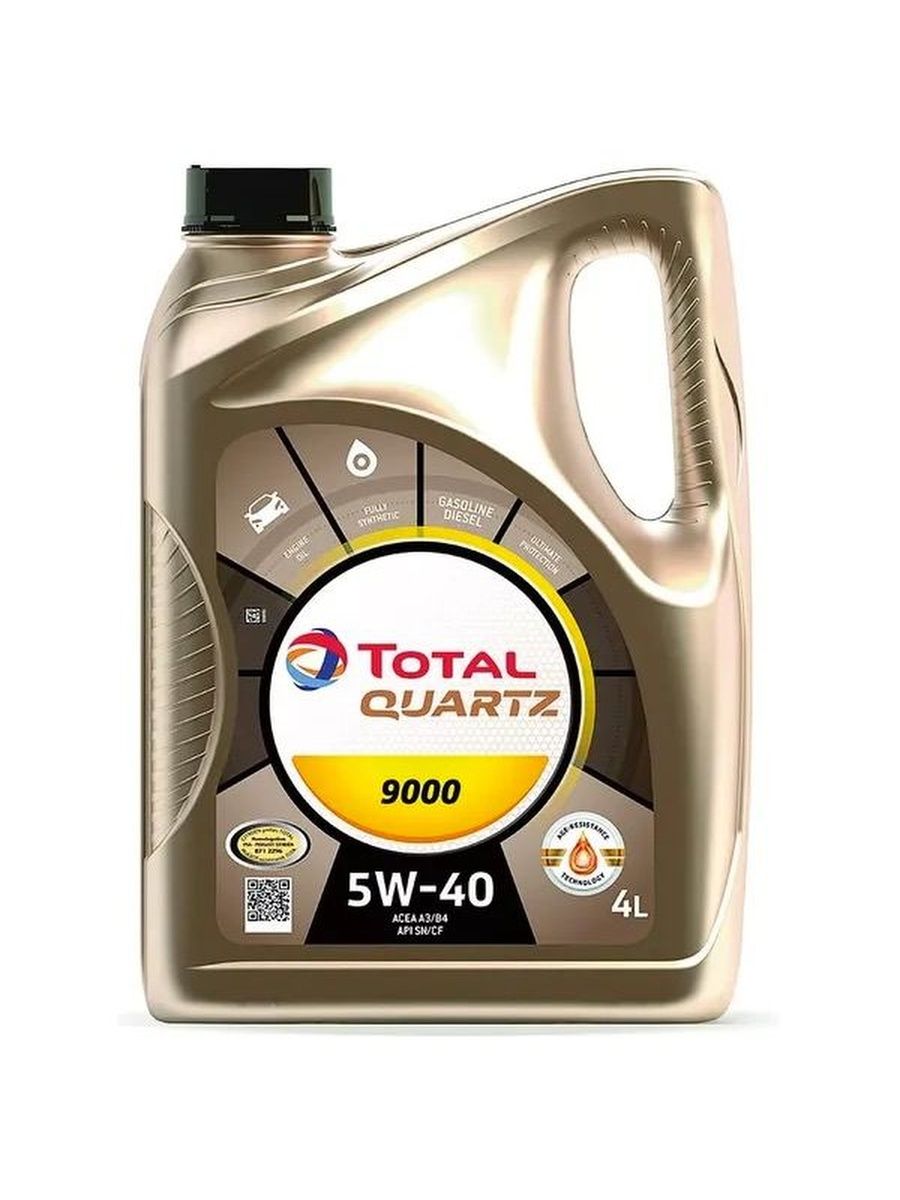 Масло моторное 5W 40 Total QUARTZ 9000