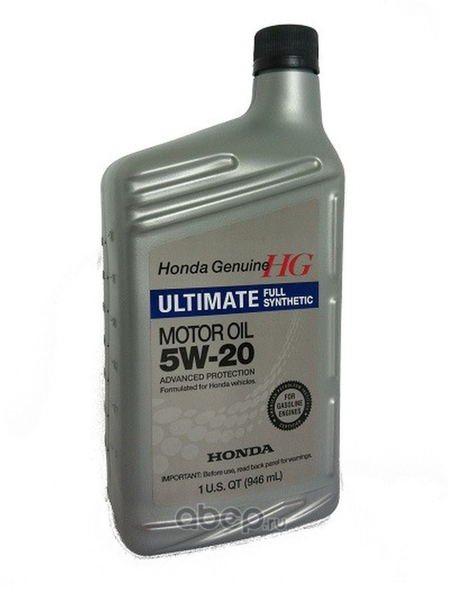 HONDA Хонда масло моторное Ultimate Full синтетика 5w20 синтетическое 0.946л