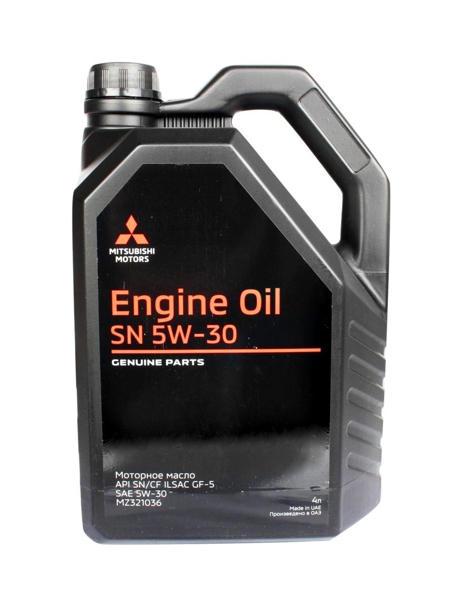 Масло моторное Mitsubishi 5W30 4л MZ321036 MZ321036