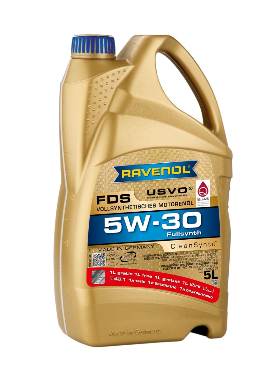 RAVENOL FDS SAE 5W-30 (5 л) 4+1