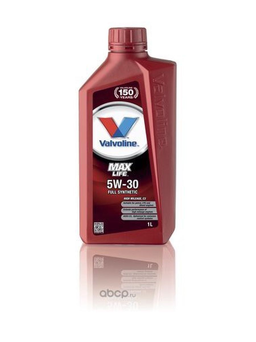 Valvoline Моторное масло для двигателя автомобиля Валвалин MAXLIFE C3 5W30 1 L SW