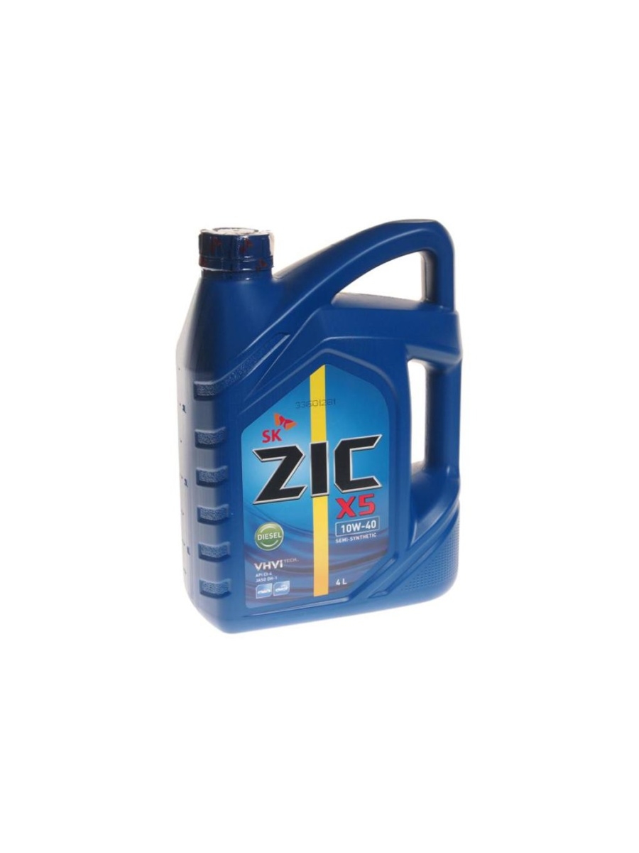 Масло дизельное X5 10W40 псинт.4л ZIC  162660