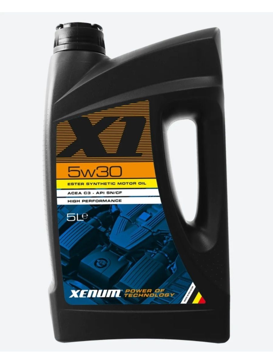 Моторное масло Xenum X1 5W30 5л