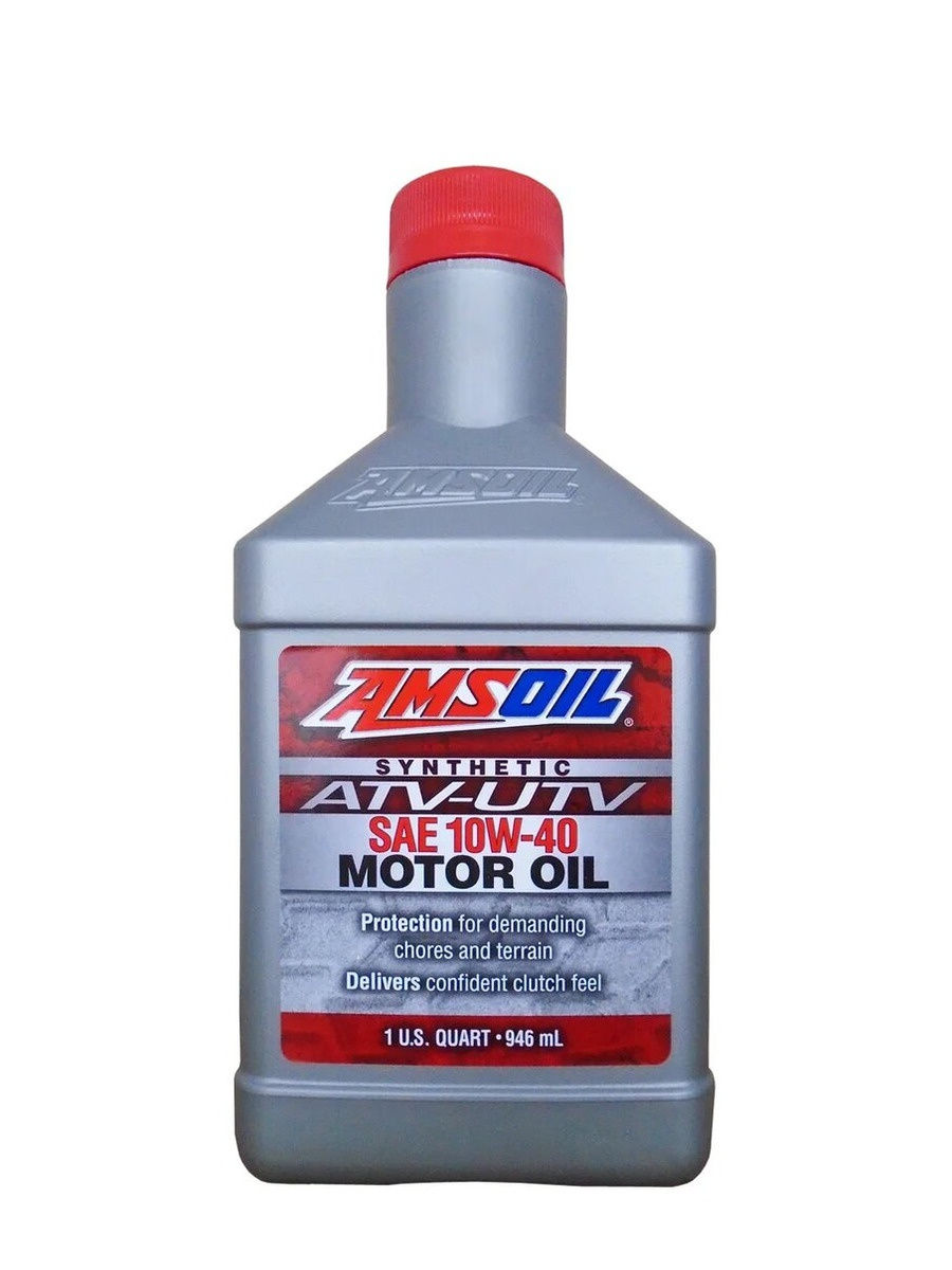Моторное масло AMSOIL Synthetic ATVUTV Motor Oil SAE 10W-40 (0,946л)