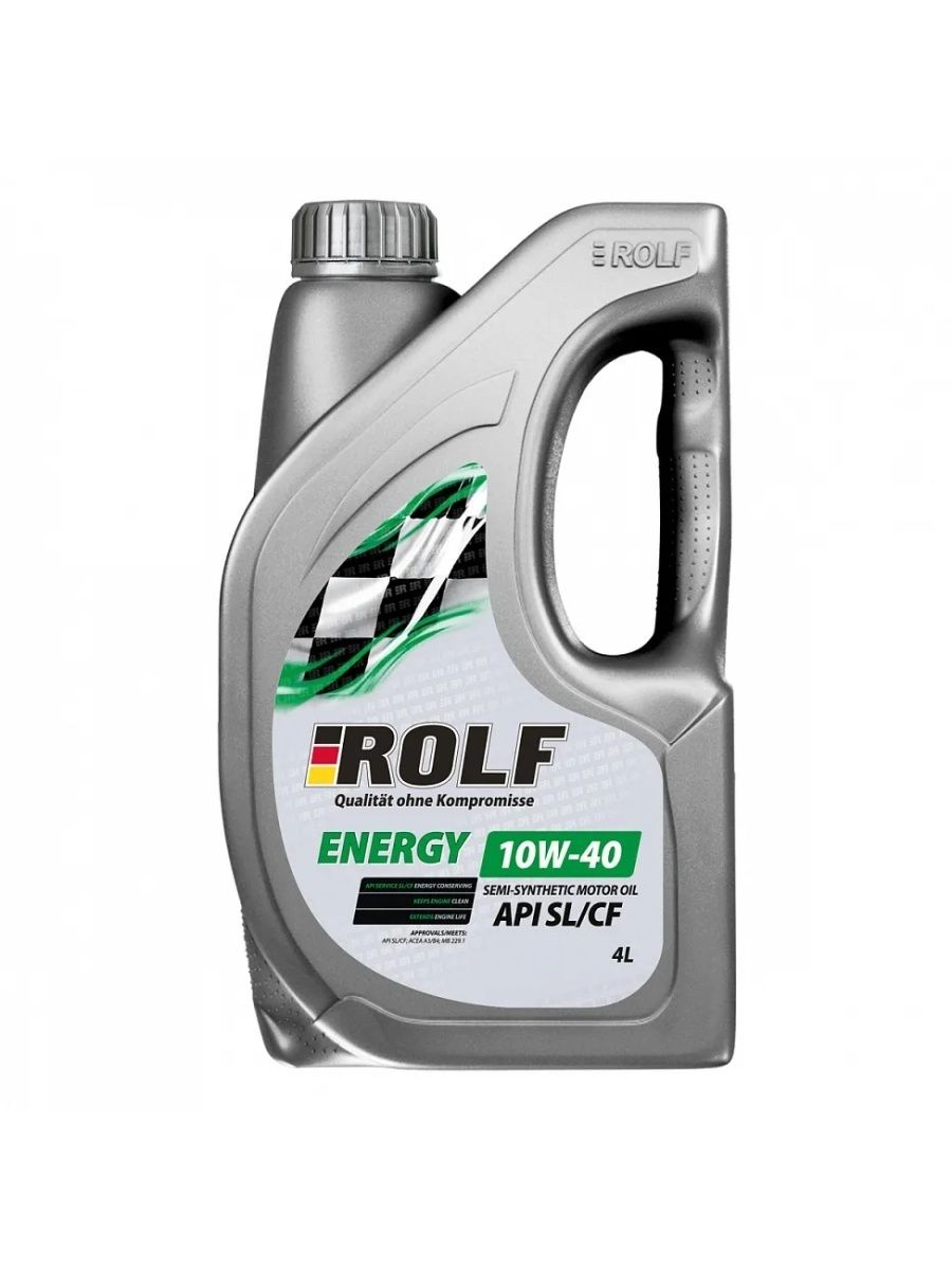 Моторное масло Rolf ENERGY SAE 10W40, API SLCF пластик (322425) 4л