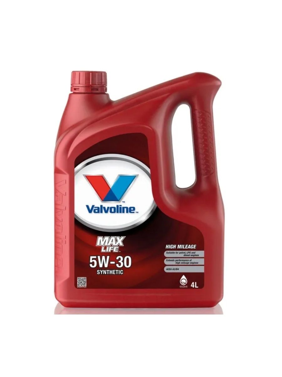 Моторное масло Valvoline MaxLife 5W30 4л
