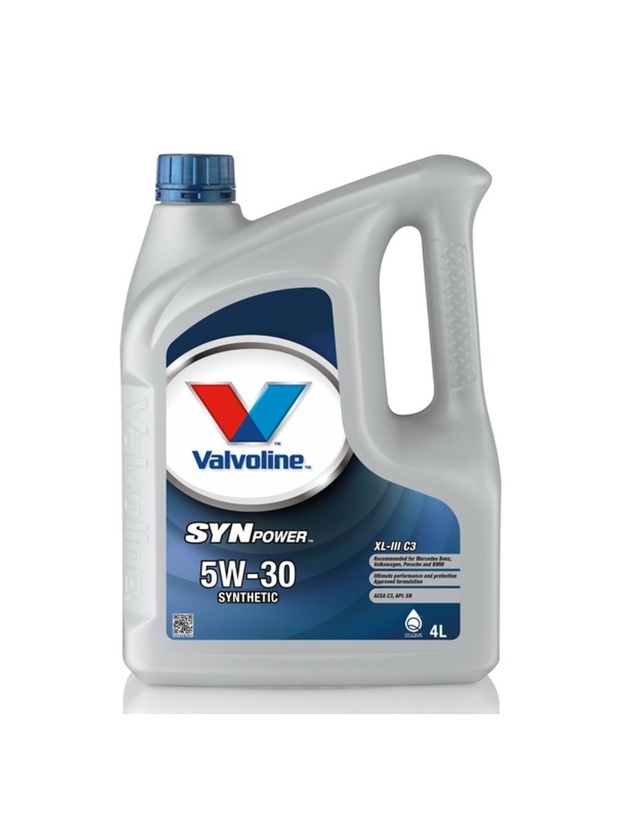 Моторное масло Valvoline SynPower XL-III C3 5W30 4л