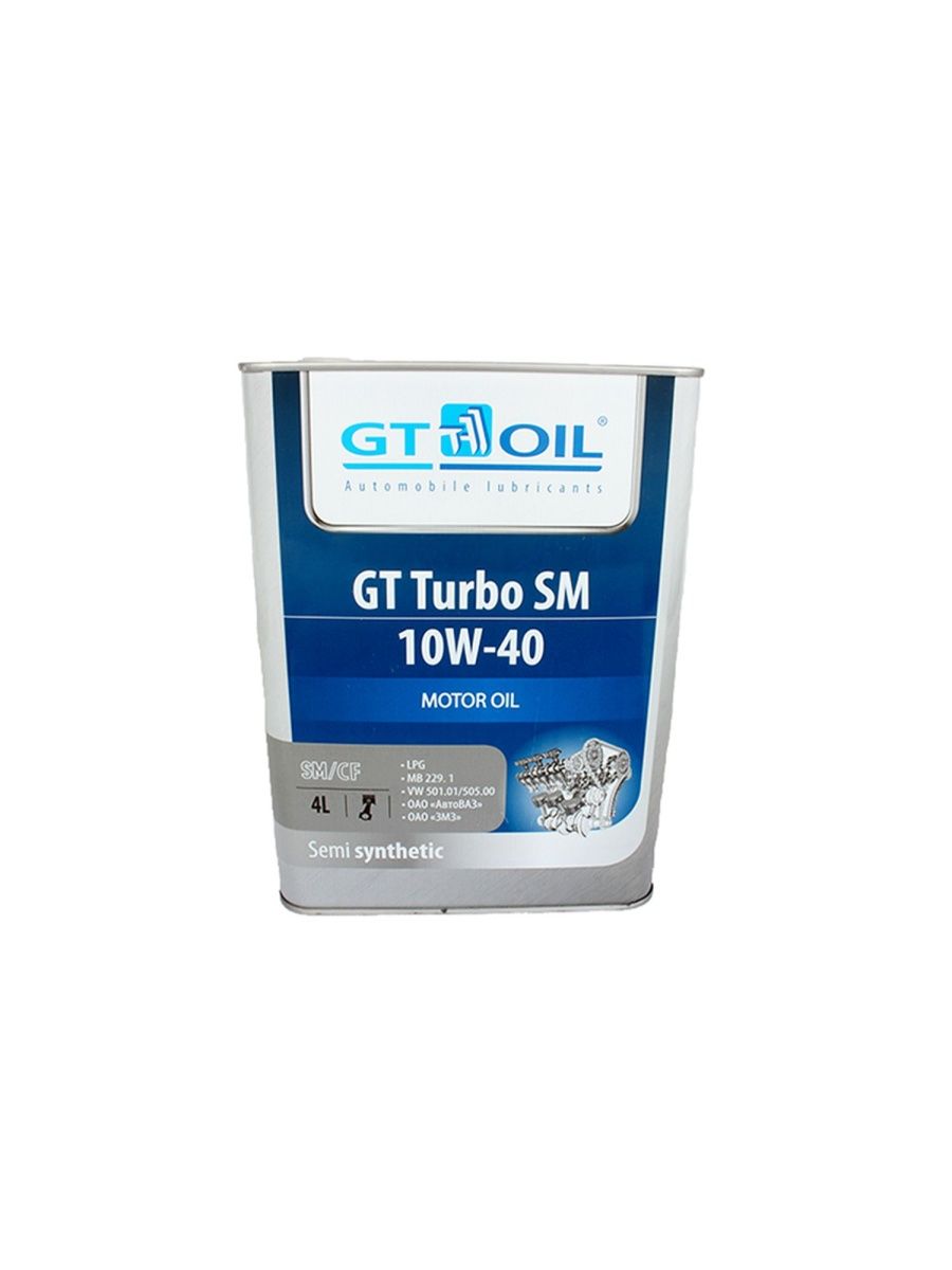 Масло моторное GT Turbo SM 10W40 4л 10W40