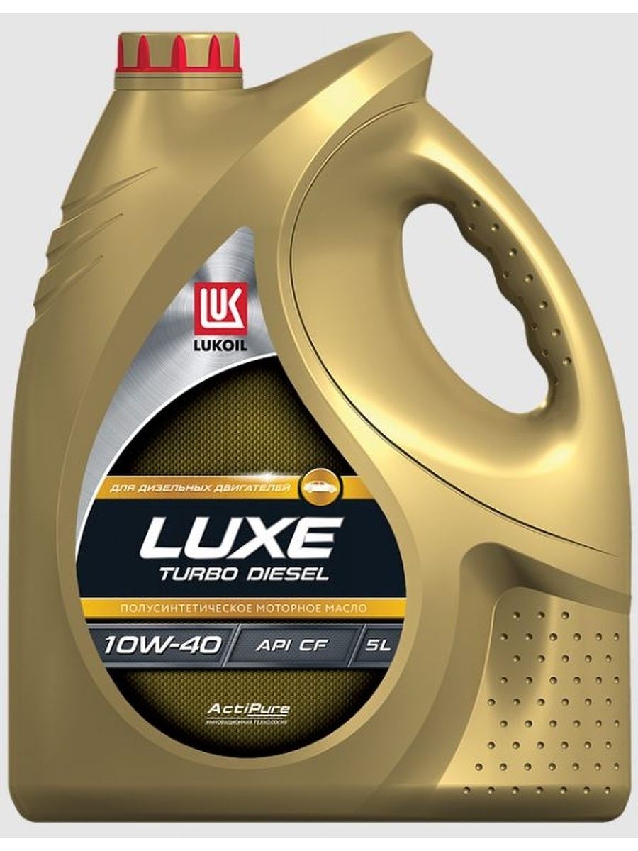Масло моторное LUKOIL LUXE TURBO DIESEL 10W-40 CF 5 л.