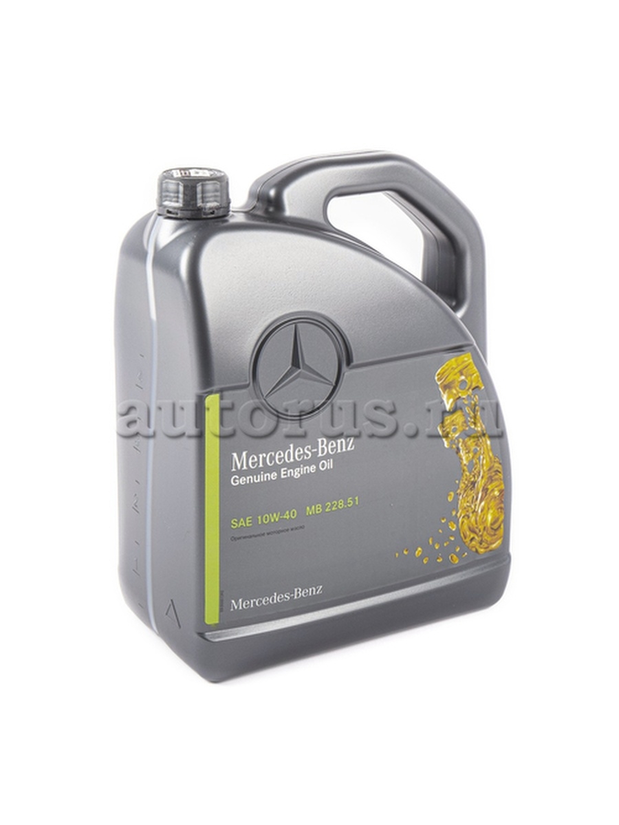 Масло моторное MERCEDES-BENZ МB 228.51 10W-40 5 л A000 989 47 04 13 FBFR