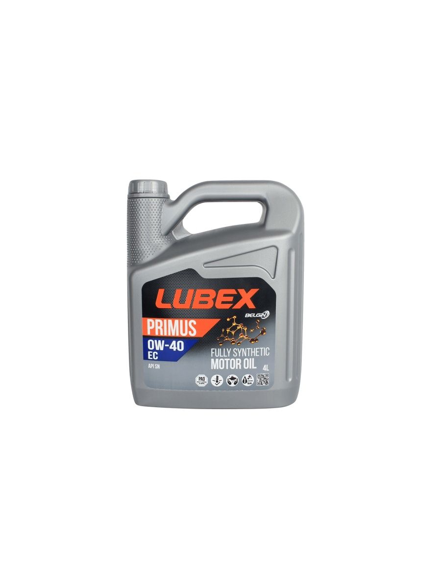 Масло моторное LUBEX PRIMUS EC 0W40 4л LO34-1299-0404