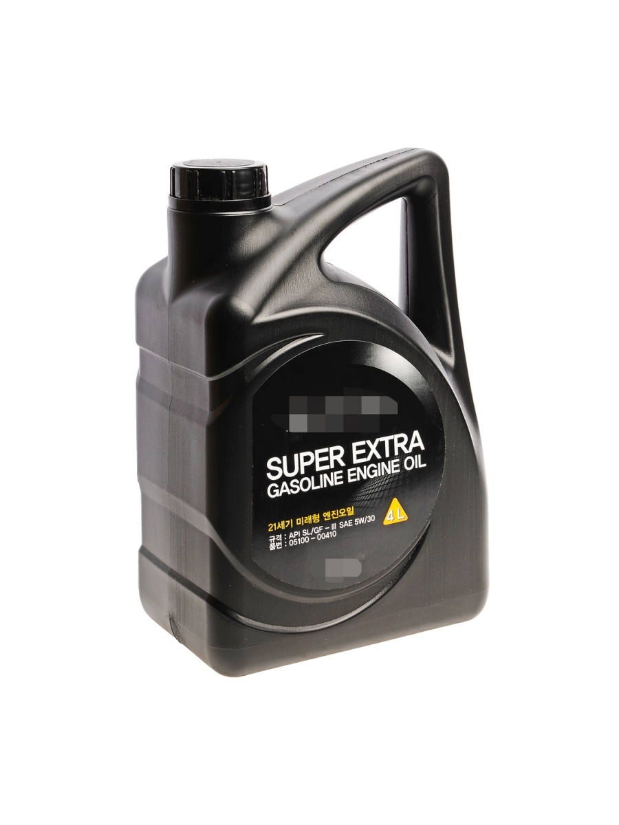 Масло моторное HYUNDAI 5W30 псинт.4л SUPER EXTRA GASOLINE OE  05100-00410