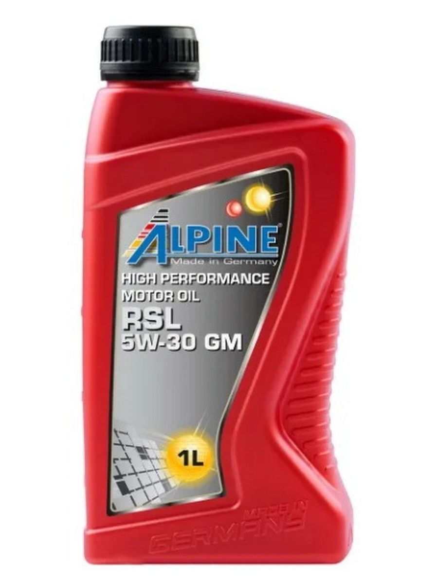 Масло моторное Alpine RSL 5W-30 GM 1л