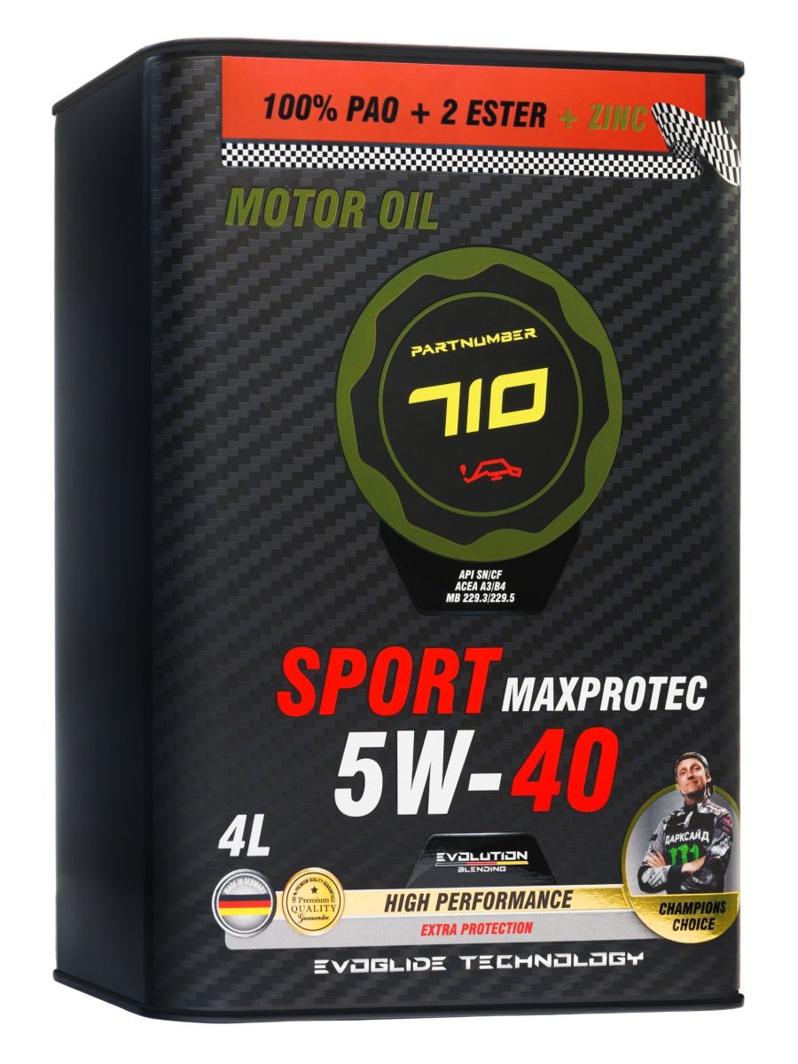 PARTNUMBER 710 Sport MaxProtec 5W-40