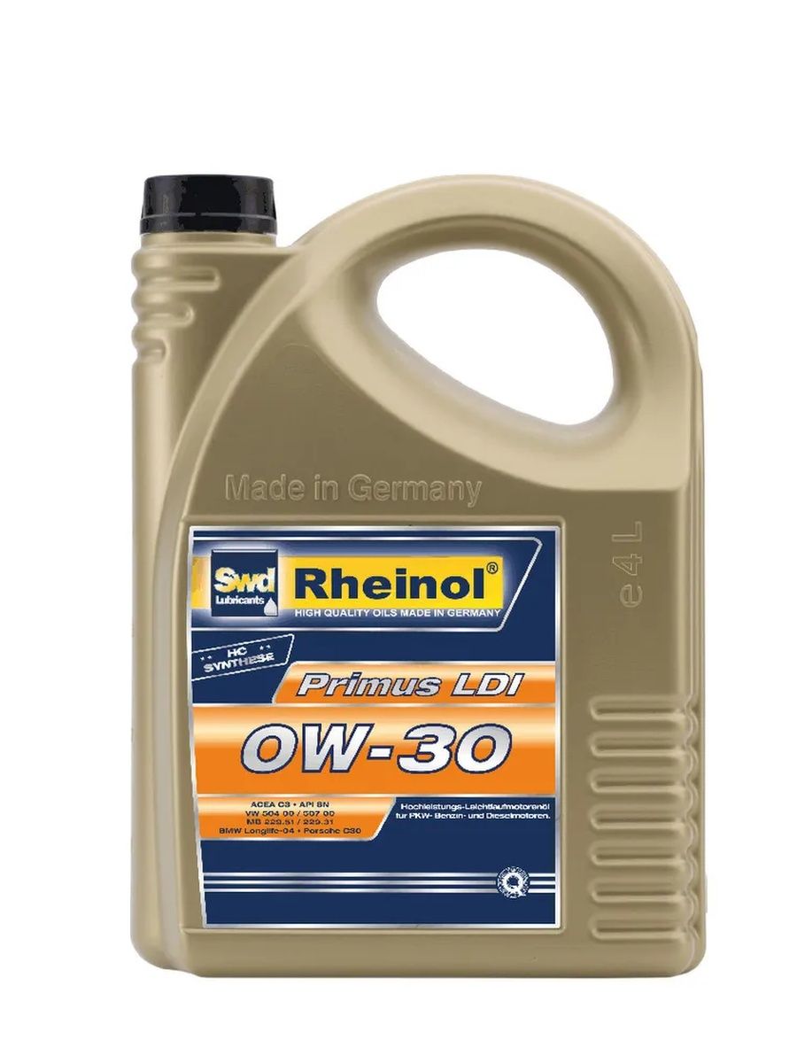 Моторное масло Swd Rheinol Primus LDI 0W-30 4л