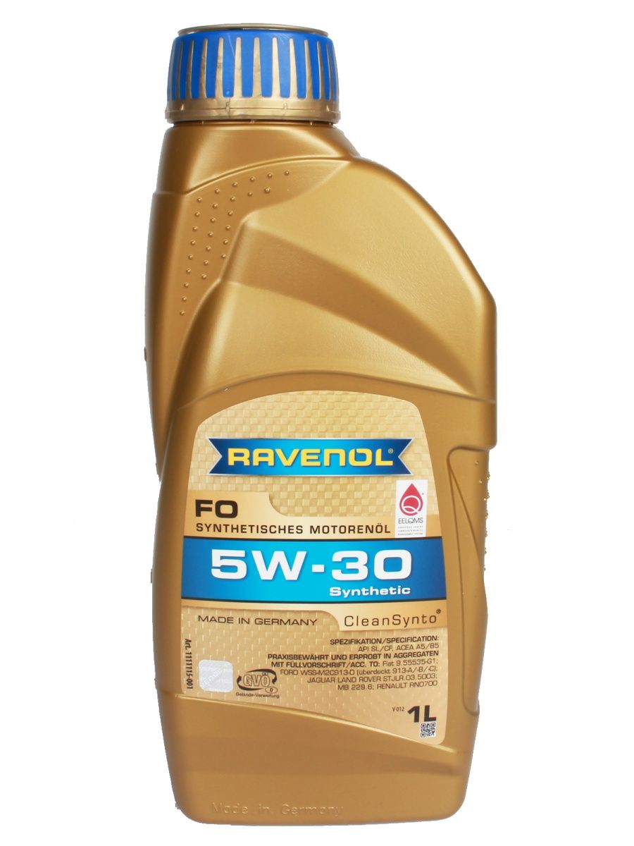 Масло моторное RAVENOL FO 5W30 1л  5W30
