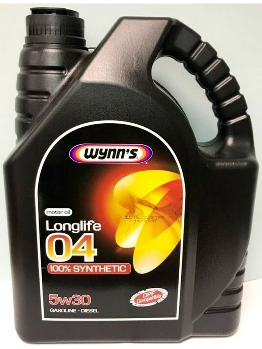 Масло моторное LONGLIFE 04 WYNNS Longlife-04 GM DEXOS2 MB 229.51 VW 502.00 VW 505.01