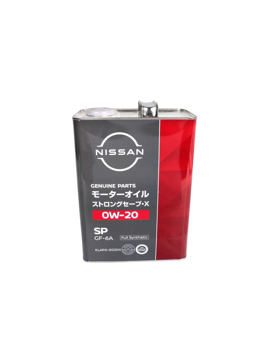 Масло моторное NISSAN 0W20 STRONG SAVE X 4л  KLAP000204