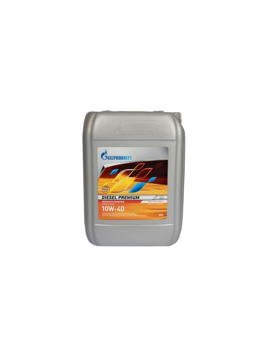 Масло моторное GAZPROMNEFT Diesel Premium 10W40 20л CI-4SL  10W40