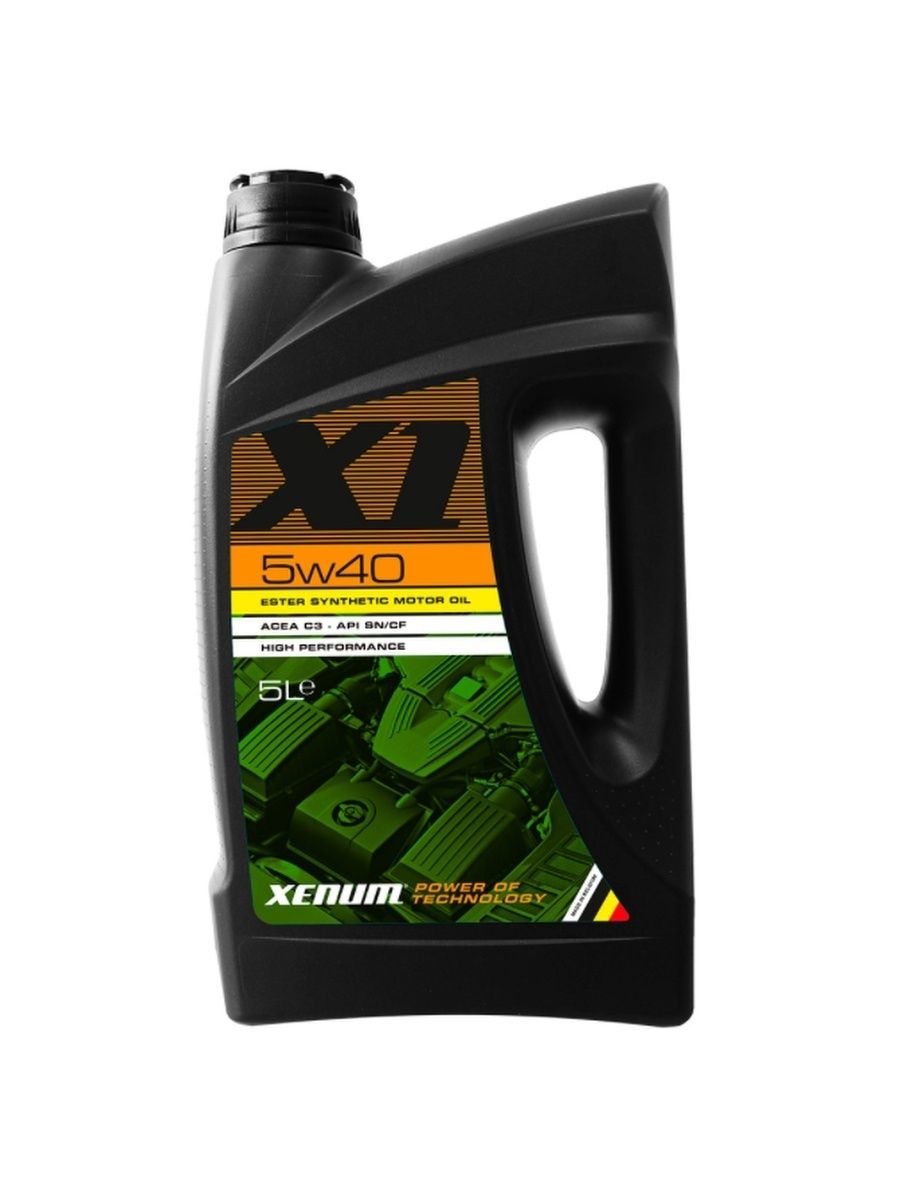 Моторное масло Xenum X1 5W40 5л