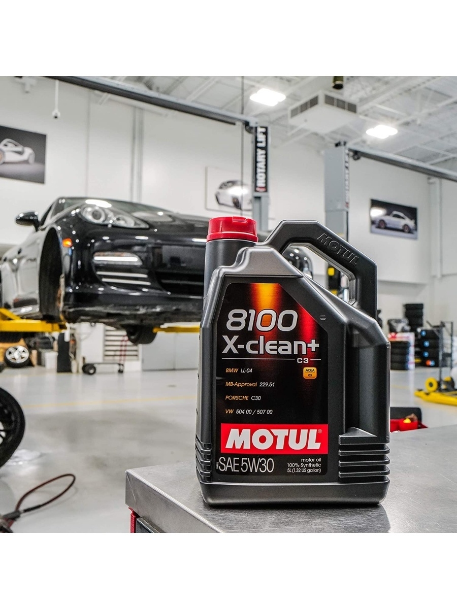 Моторное масло MOTUL 8100 X-Clean+ 5W30 5л