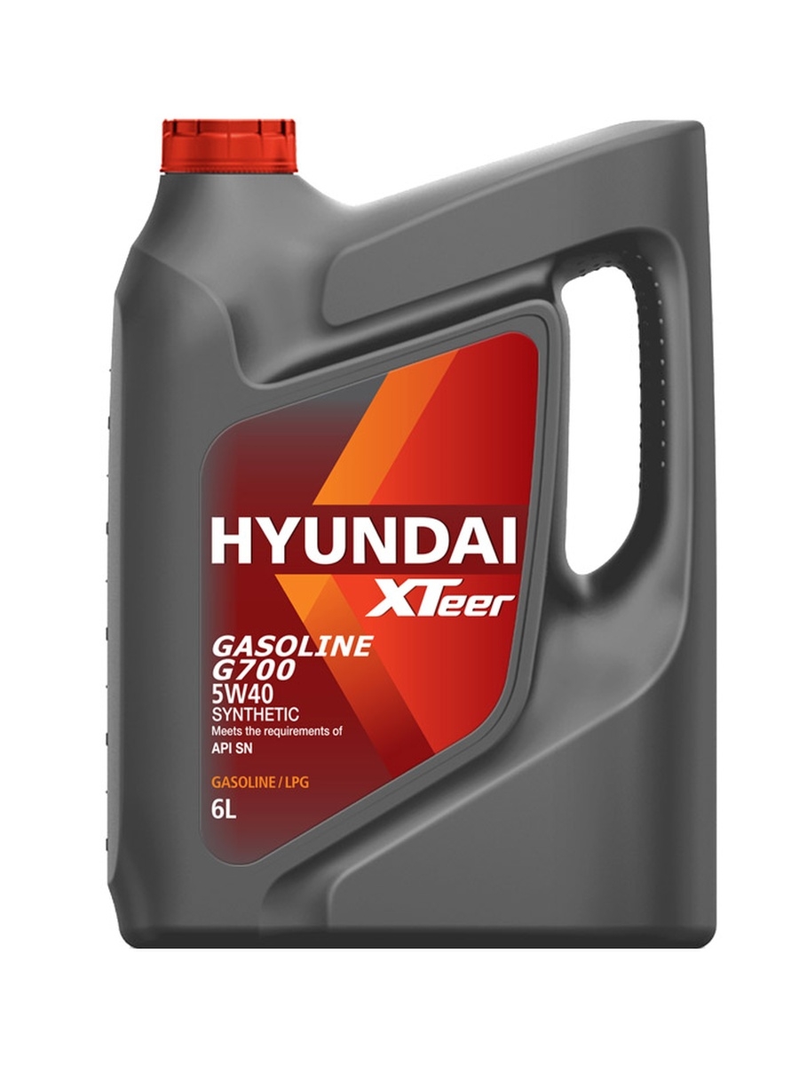1061136 HYUNDAI XTEER G700 5W40 SNCF Масло моторное синт. (пластикКорея) (6L)