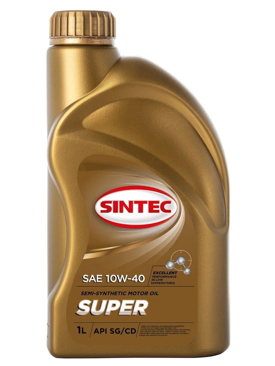 Моторное масло Sintec SUPER 10W40 1л (801893)