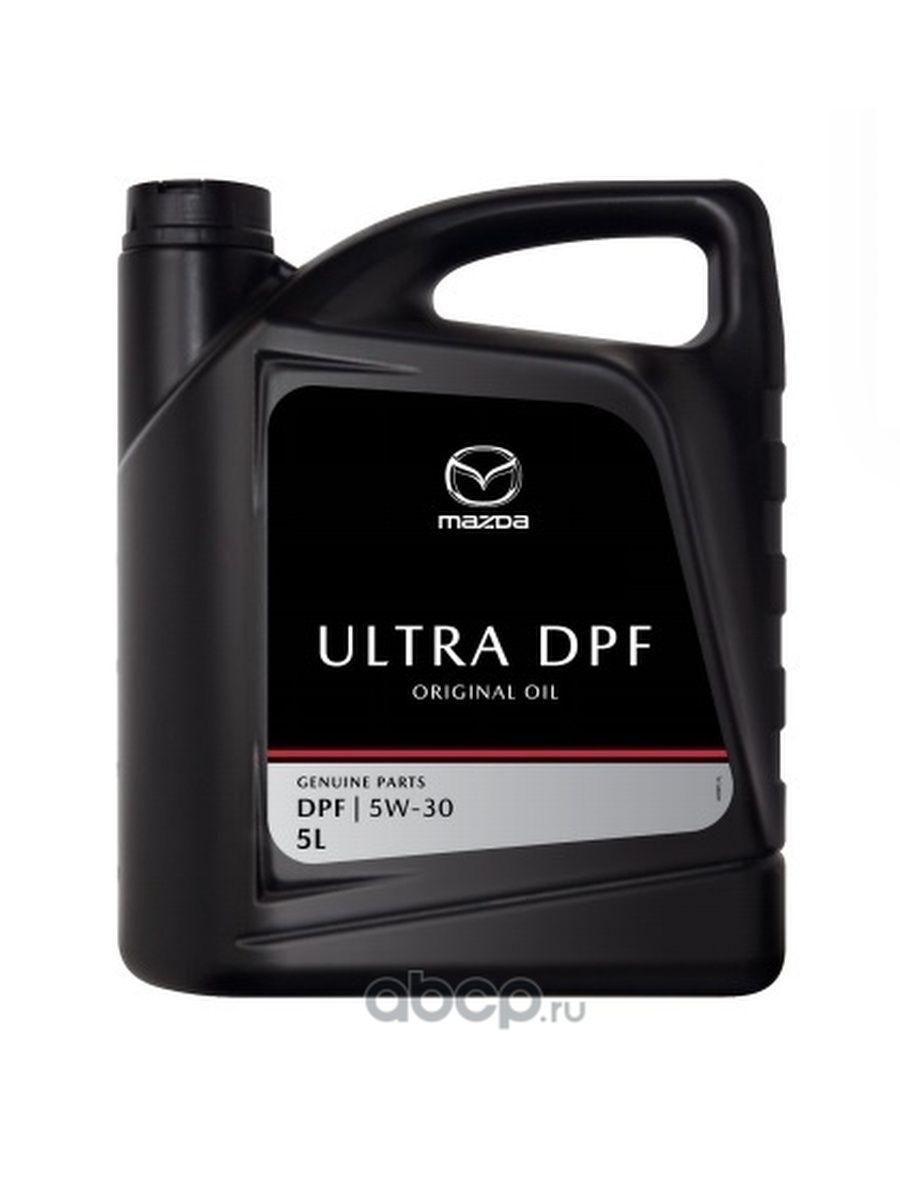 MAZDA Масло моторное для двигателя автомобиля Мазда ORIGINAL OIL ULTRA DPF 5W30 синтетическое 5л