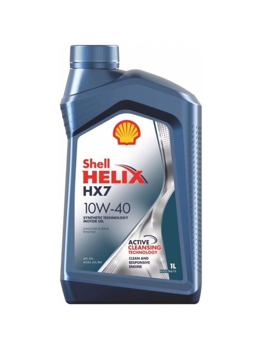 Моторное масло SHELL Helix HX7 10W-40 по