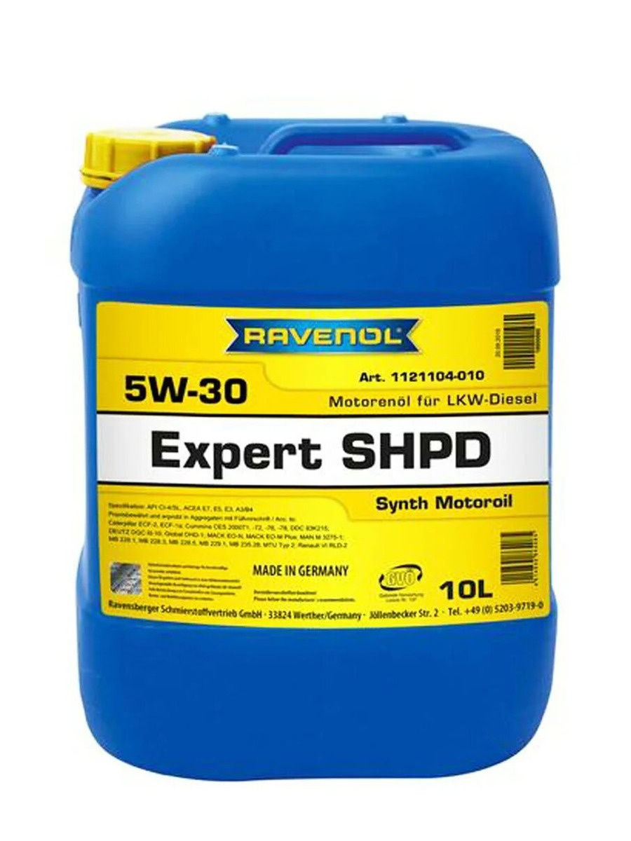 RAVENOL Expert SHPD SAE 5W-30 (10л)