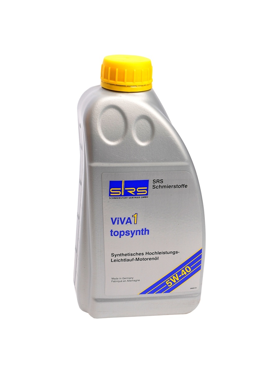 Масло моторное VIVA 1 TOPSYNTH 5W40 синт.1л SRS  4033885000441