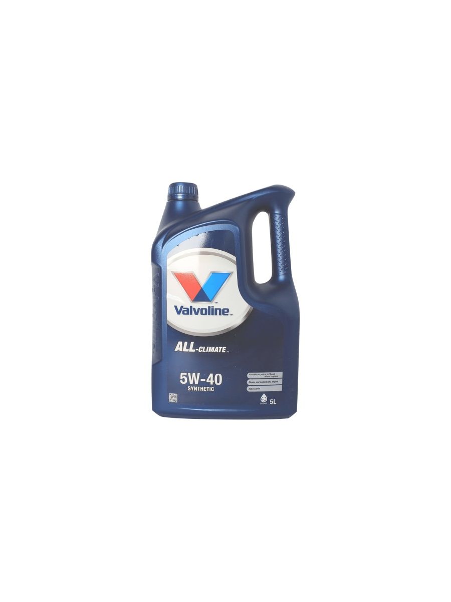 Масло моторное VALVOLINE All CLIMATE 5W40, 5л 872281