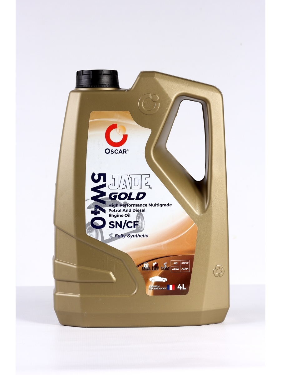 Масло моторное Oscar Jade Gold 5w40, 4л