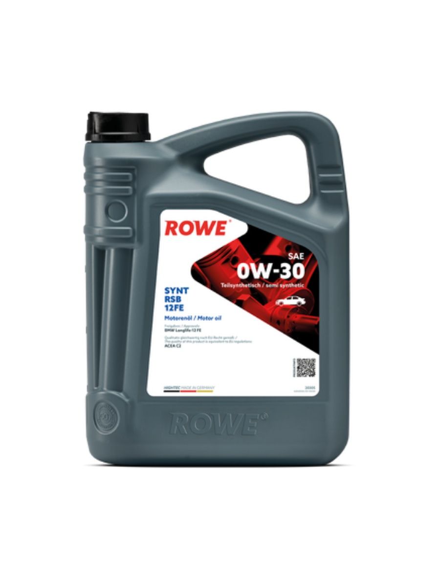 Моторное масло ROWE HIGHTEC SYNT RSB 12FE SAE 0W30 5л