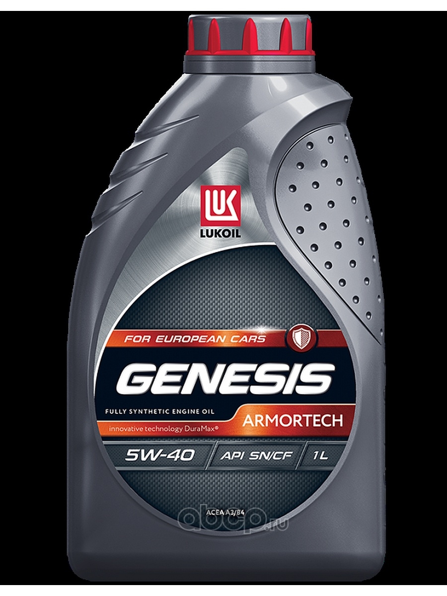 LUKOIL Масло моторное Лукойл Genesis Armortech 5w40 синтетическое 1л
