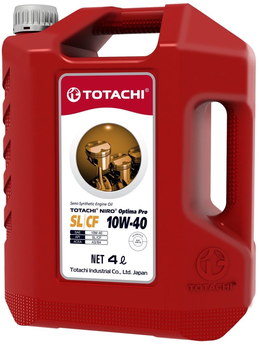 Моторное масло TOTACHI NIRO OPTIMA PRO Semi-Synthetic SLCF 10W-40 4л