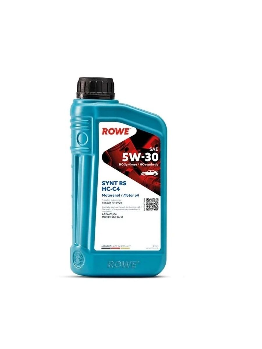 Моторное масло ROWE Hightec Synt RS HC-C4 SAE 5W-30 1 л