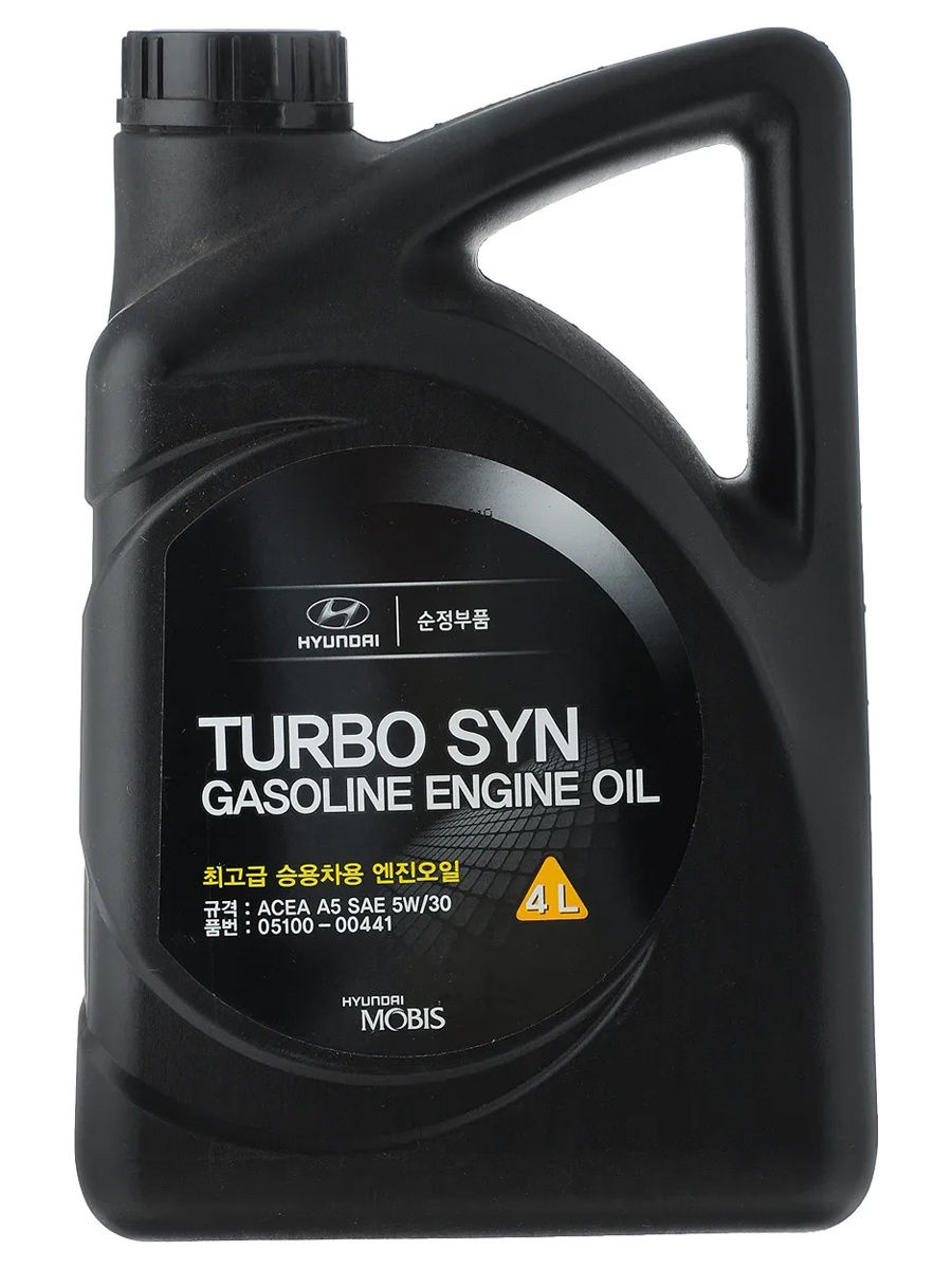 Масло моторное синтетическое 5W30 4л 0510000441 HYUNDAIKIA