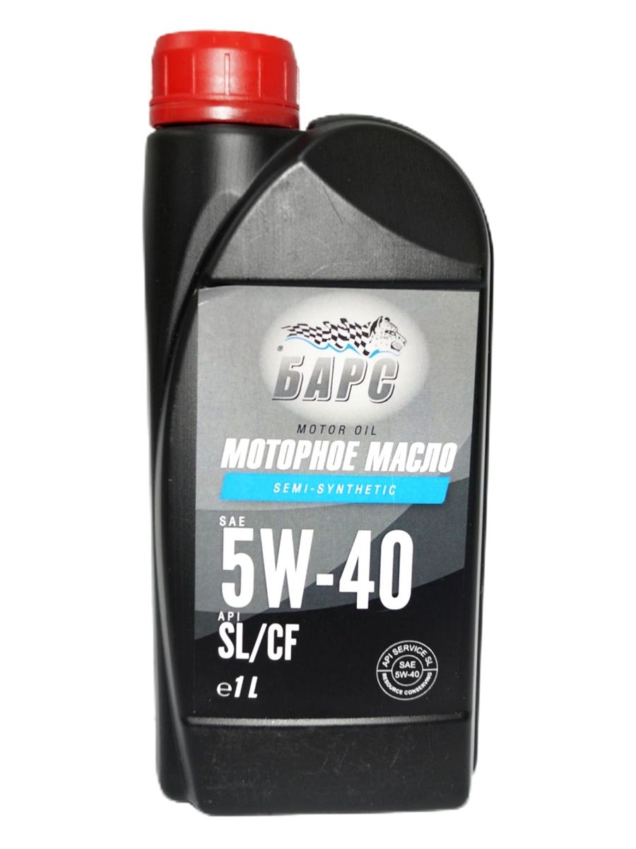 Масло моторное БАРС 5W40 SLCF 1л  BARS00099