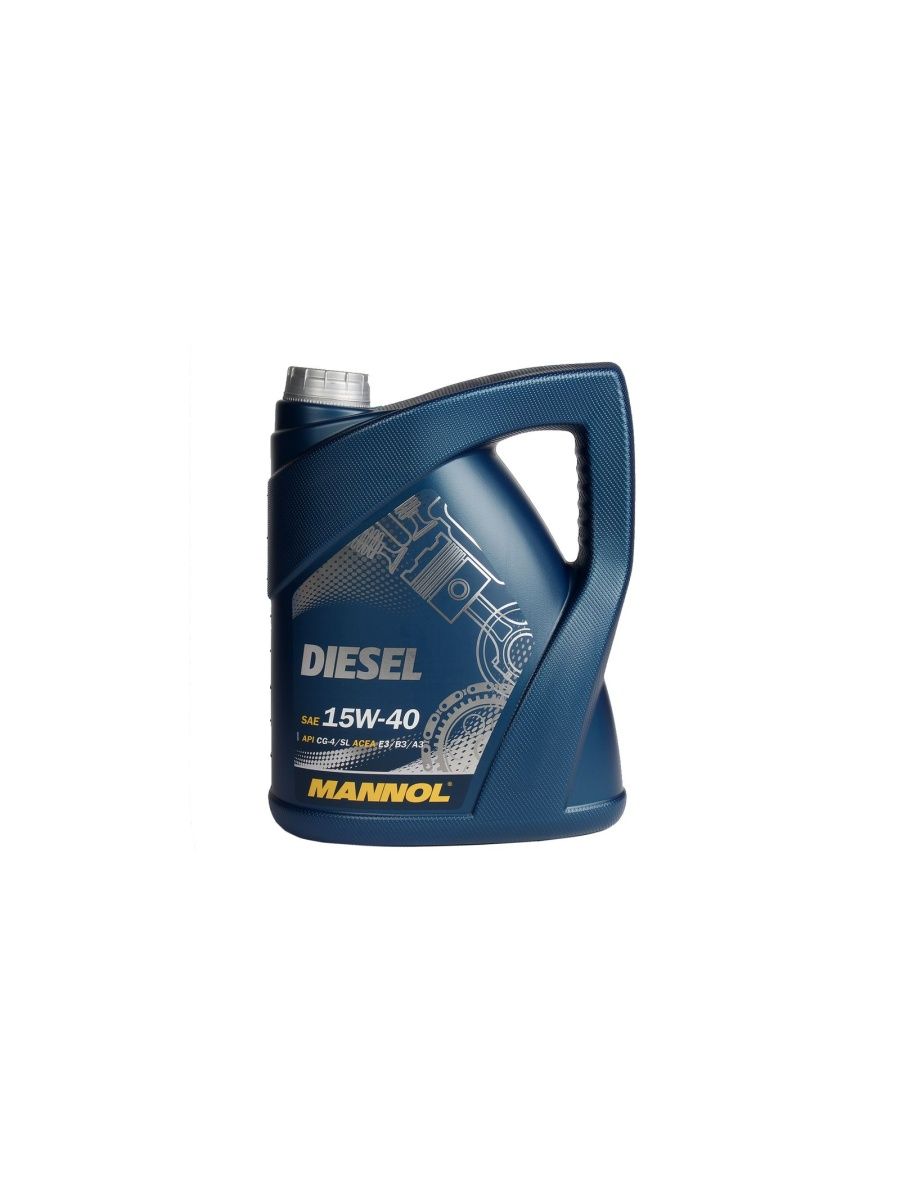 Масло моторное MANNOL DIESEL 15W40 5л MANNOL diesel 15W40 5л