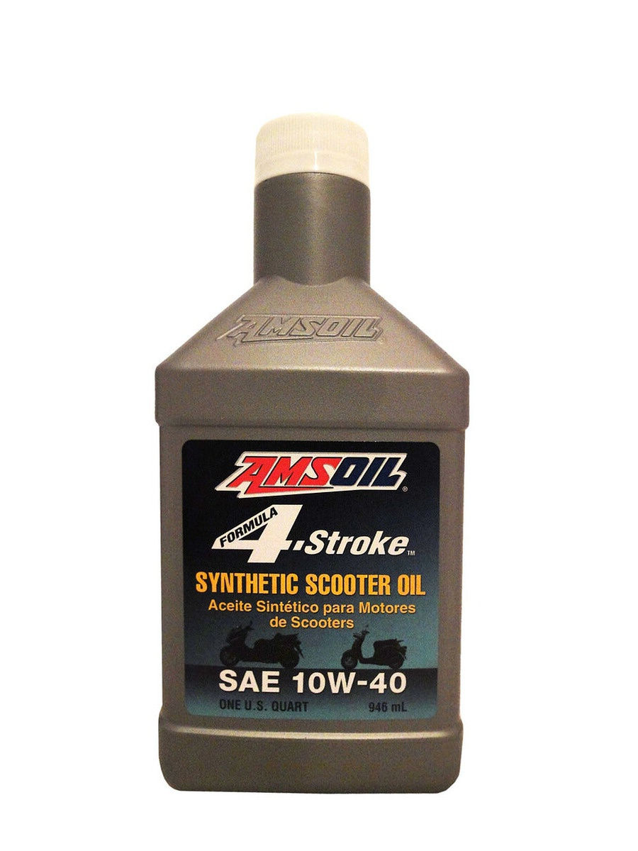 Моторное масло для 4-Такт AMSOIL Formula 4-Stroke Synthetic Scooter Oil SAE 10W-40 (0,946л)