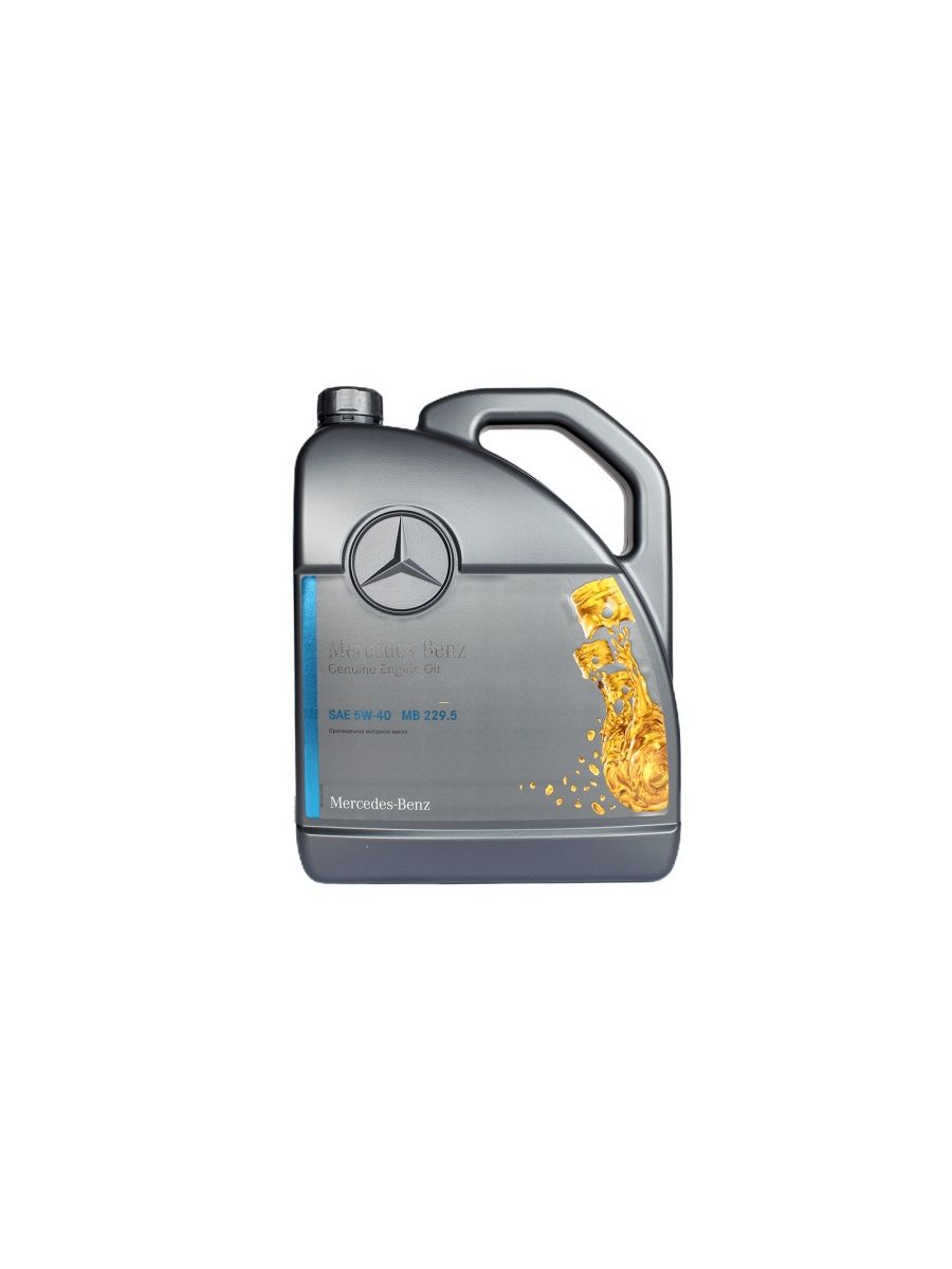 Масло моторное MERCEDES 5W40 5л MB229.5 A000989210713FAER A000989210713FAER