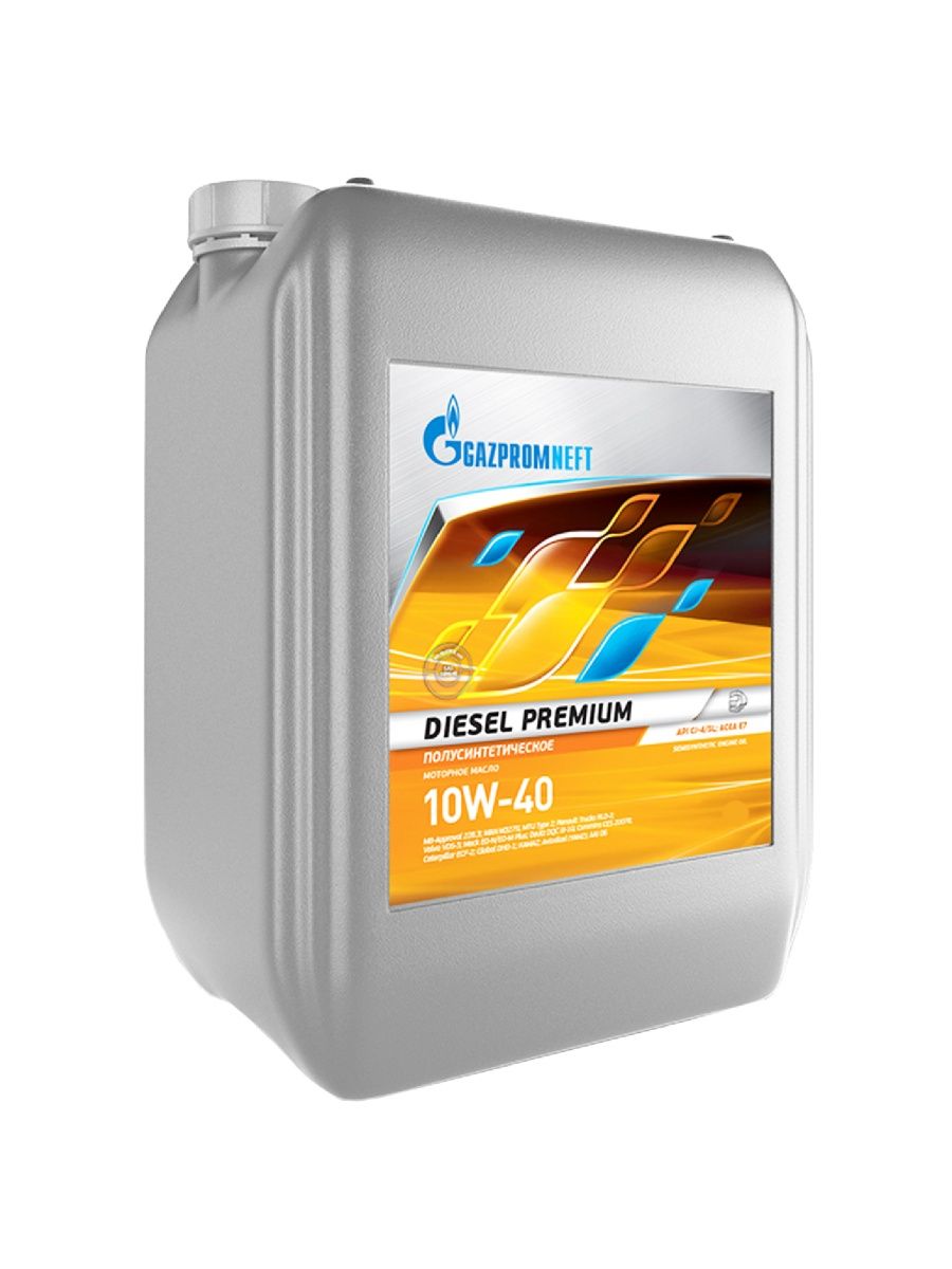 Масло моторное GAZPROMNEFT Diesel Premium 10W40 10л CI-4SL  10W40