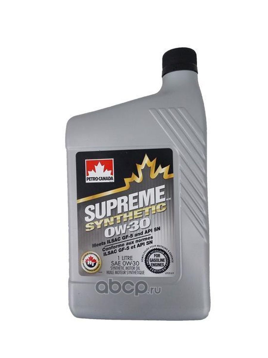 PETRO-CANADA Масло моторное для двигателя автомобиля Петро Канада 0W30 1л.