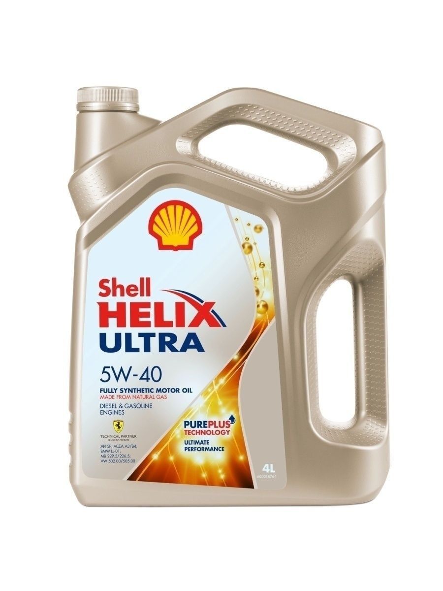 Моторное масло Shell Helix Ultra 5w40  4лМоторное масло SHELL Helix Ultra 5W-40 4 л
