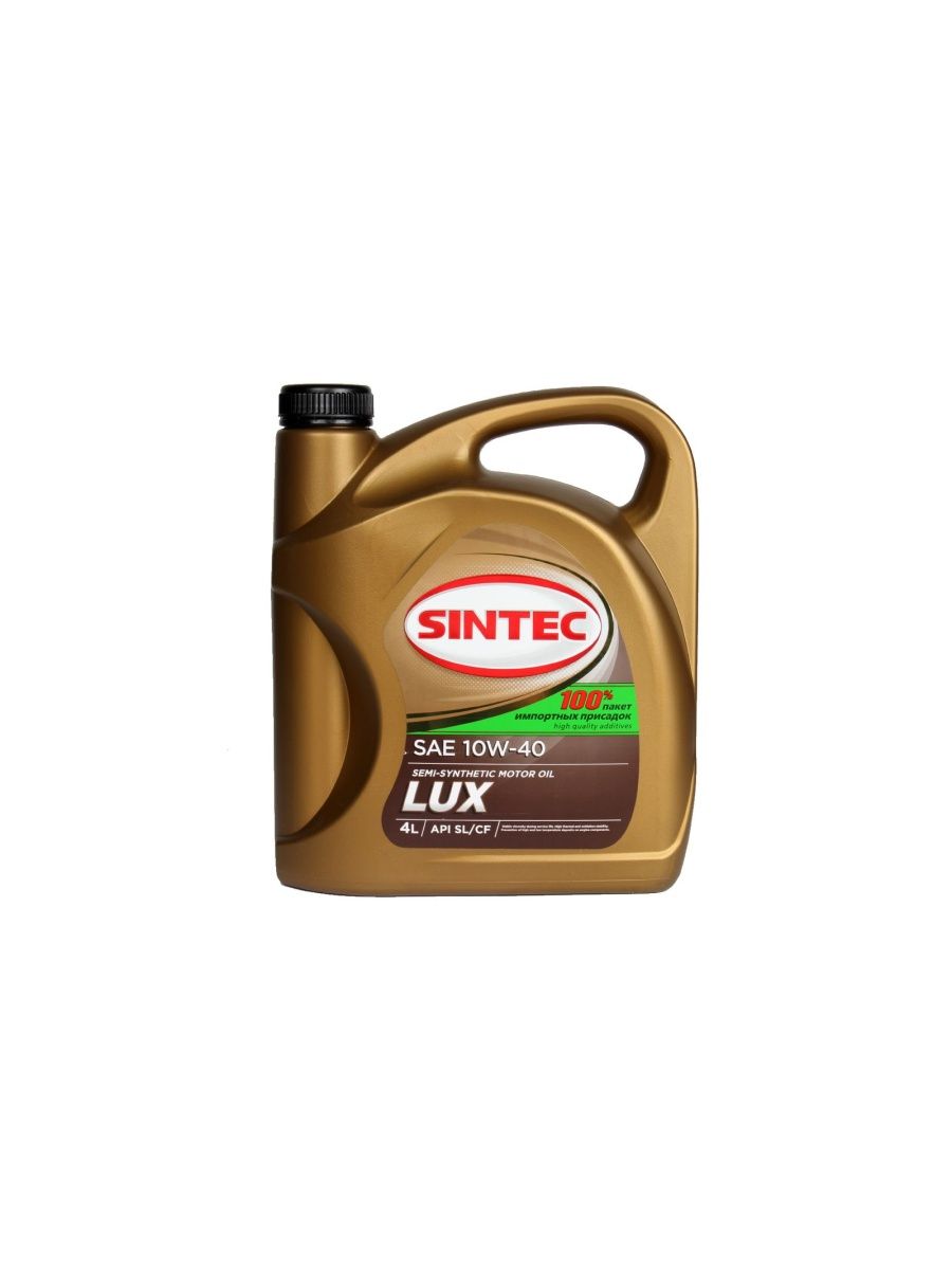 Масло моторное SINTEC ЛЮКС 10W40 4л SINTOIL 10W40